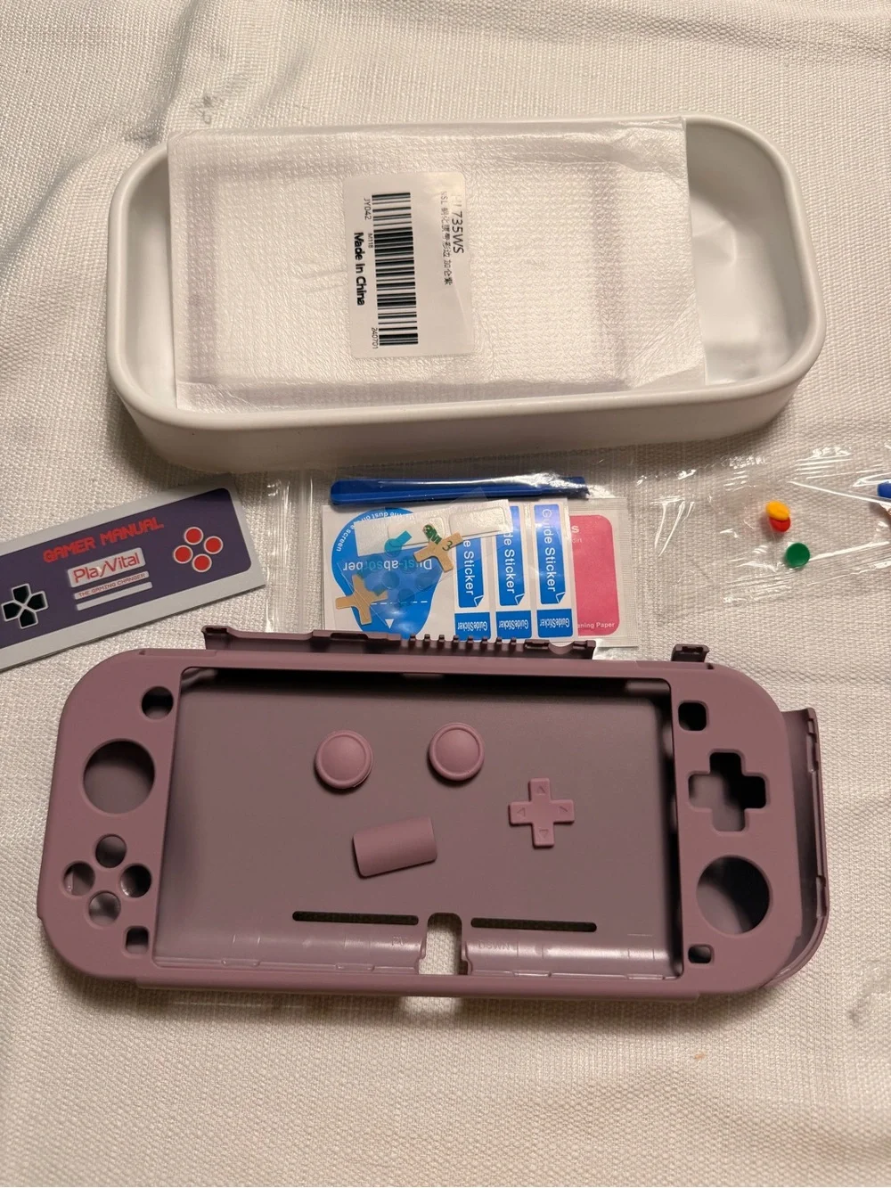 Lavender Protective Case for Handheld Console